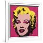 Marilyn Monroe (Marilyn), 1967 (hot pink)-Andy Warhol-Framed Art Print