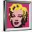 Marilyn Monroe (Marilyn), 1967 (hot pink)-Andy Warhol-Framed Art Print