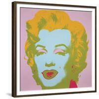 Marilyn Monroe (Marilyn), 1967 (pale pink)-Andy Warhol-Framed Art Print