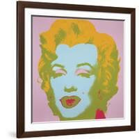 Marilyn Monroe (Marilyn), 1967 (pale pink)-Andy Warhol-Framed Art Print