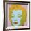 Marilyn Monroe (Marilyn), 1967 (pale pink)-Andy Warhol-Framed Art Print