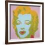 Marilyn Monroe (Marilyn), 1967 (pale pink)-Andy Warhol-Framed Art Print