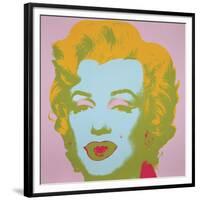 Marilyn Monroe (Marilyn), 1967 (pale pink)-Andy Warhol-Framed Art Print