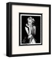 Marilyn Monroe Movie Stamp IV-The Vintage Collection-Framed Art Print