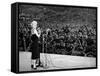 Marilyn Monroe Named "Member of Honour of the 25E Division" on February 16-19, 1954-null-Framed Stretched Canvas