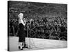 Marilyn Monroe Named "Member of Honour of the 25E Division" on February 16-19, 1954-null-Stretched Canvas