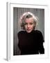 Marilyn Monroe on Patio Outside of Her Home-Alfred Eisenstaedt-Framed Premium Photographic Print