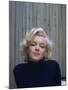 Marilyn Monroe on Patio Outside of Her Home-Alfred Eisenstaedt-Mounted Premium Photographic Print