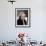 Marilyn Monroe on Patio Outside of Her Home-Alfred Eisenstaedt-Framed Premium Photographic Print displayed on a wall