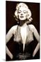 Marilyn Monroe- Poised in Sepia-null-Mounted Poster