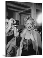 Marilyn Monroe, Print from the Archives of 'Silver Screen' Magazine-null-Stretched Canvas