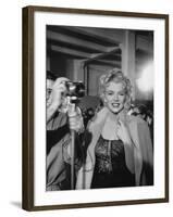 Marilyn Monroe, Print from the Archives of 'Silver Screen' Magazine-null-Framed Photographic Print