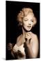 Marilyn Monroe- Quiet Moment In The Spotlight-null-Mounted Poster