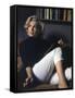 Marilyn Monroe Relaxing at Home-Alfred Eisenstaedt-Framed Stretched Canvas