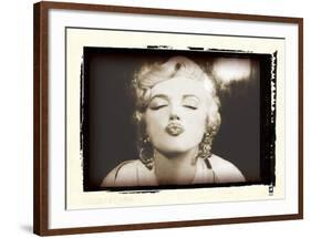 Marilyn Monroe Retrospective I-Unknown British Pathe-Framed Art Print