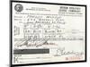 Marilyn Monroe's Driver's License, 1956-null-Mounted Giclee Print