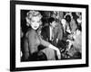 Marilyn Monroe Surronded by Photographers C. 1955-null-Framed Photo