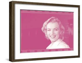 Marilyn Monroe VI In Colour-British Pathe-Framed Giclee Print