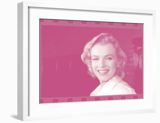 Marilyn Monroe VI In Colour-British Pathe-Framed Giclee Print