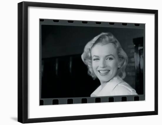 Marilyn Monroe VI-British Pathe-Framed Giclee Print