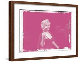 Marilyn Monroe VII In Colour-British Pathe-Framed Giclee Print
