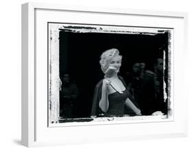 Marilyn Monroe VII-British Pathe-Framed Giclee Print