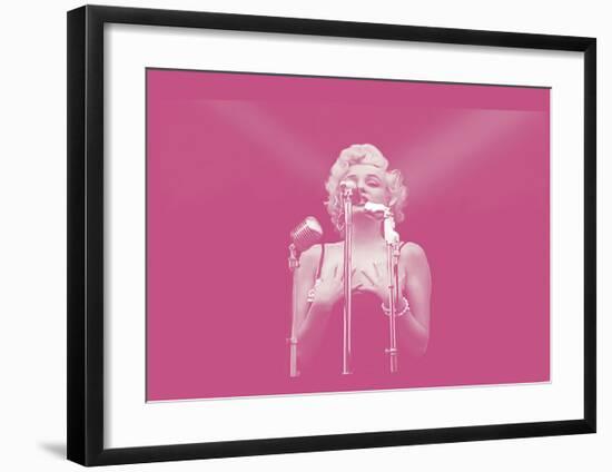 Marilyn Monroe VIII In Colour-British Pathe-Framed Giclee Print