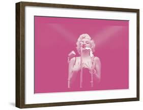 Marilyn Monroe VIII In Colour-British Pathe-Framed Giclee Print