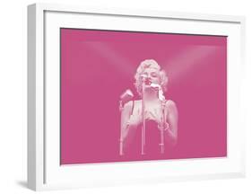 Marilyn Monroe VIII In Colour-British Pathe-Framed Giclee Print