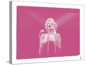 Marilyn Monroe VIII In Colour-British Pathe-Stretched Canvas