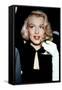 Marilyn Monroe with a Glass of Champagne, 1955-null-Framed Stretched Canvas