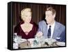 Marilyn Monroe with her second husband, Joe DiMaggio, 1954-null-Framed Stretched Canvas