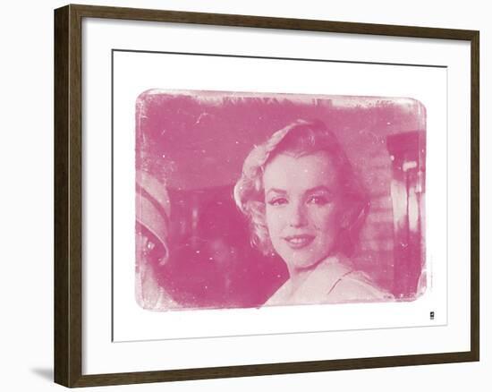 Marilyn Monroe X In Colour-British Pathe-Framed Giclee Print