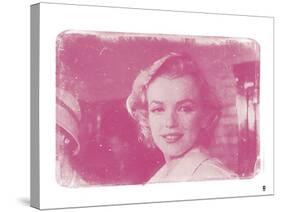 Marilyn Monroe X In Colour-British Pathe-Stretched Canvas