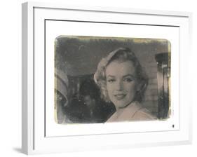 Marilyn Monroe X-British Pathe-Framed Giclee Print