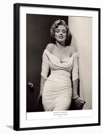 Marilyn Monroe-Philippe Halsman-Framed Art Print