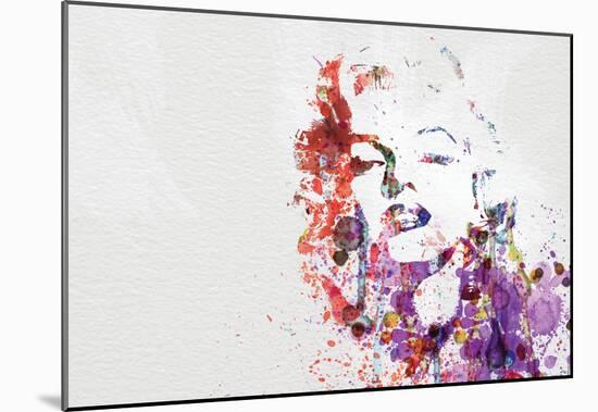 Marilyn Monroe-NaxArt-Mounted Poster