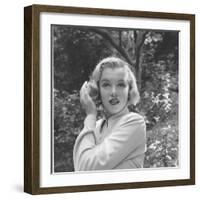 Marilyn Monroe-Ed Clark-Framed Premium Photographic Print