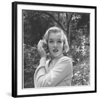 Marilyn Monroe-Ed Clark-Framed Premium Photographic Print