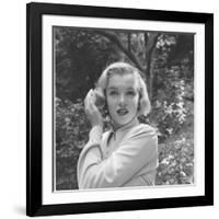 Marilyn Monroe-Ed Clark-Framed Premium Photographic Print