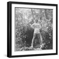 Marilyn Monroe-Ed Clark-Framed Premium Photographic Print