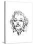 Marilyn Monroe-Octavian Mielu-Stretched Canvas