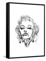 Marilyn Monroe-Octavian Mielu-Framed Stretched Canvas