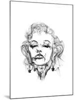 Marilyn Monroe-Octavian Mielu-Mounted Art Print