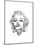 Marilyn Monroe-Octavian Mielu-Mounted Art Print