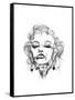 Marilyn Monroe-Octavian Mielu-Framed Stretched Canvas
