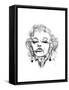 Marilyn Monroe-Octavian Mielu-Framed Stretched Canvas