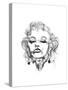 Marilyn Monroe-Octavian Mielu-Stretched Canvas