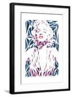 Marilyn Monroe-Cristian Mielu-Framed Art Print