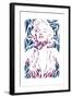 Marilyn Monroe-Cristian Mielu-Framed Art Print